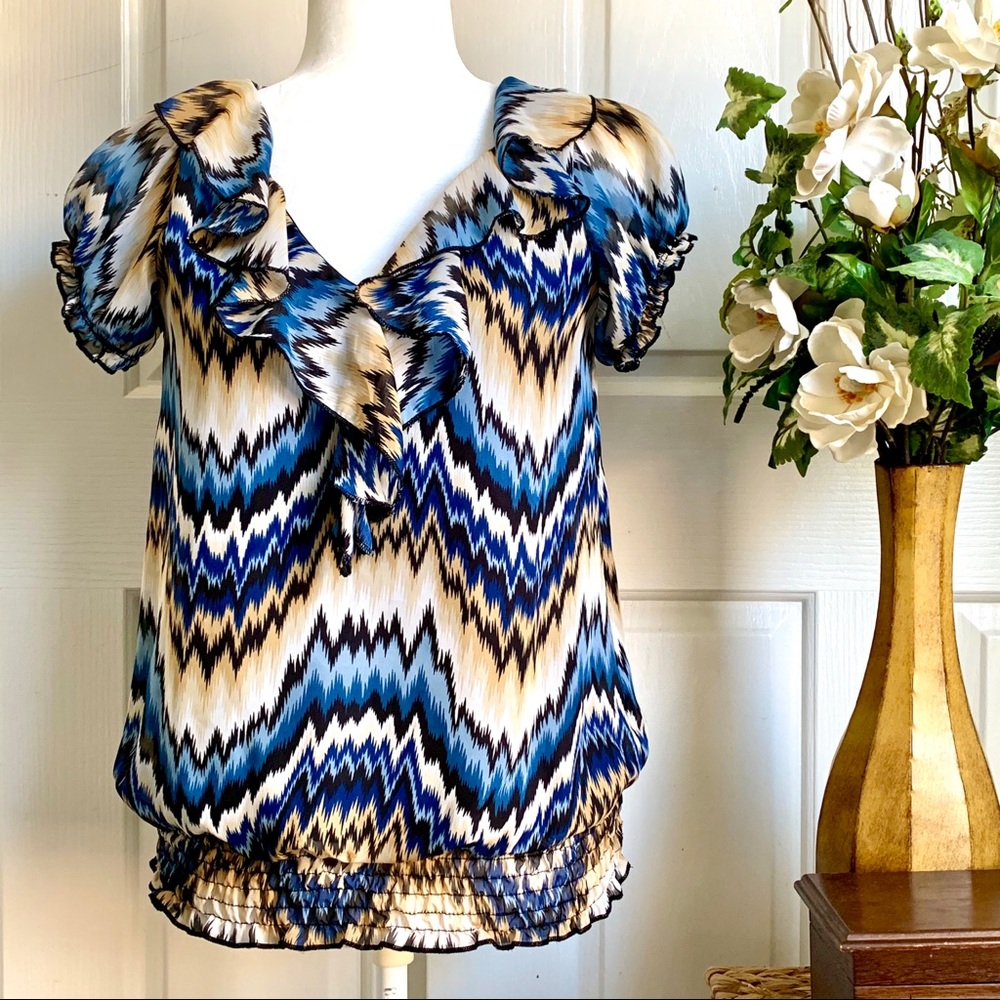 LAVISH printed blouse